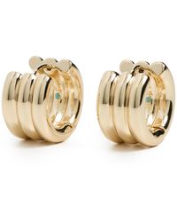 Roxanne Assoulin - The Triple Tube Huggie Earrings - Lyst