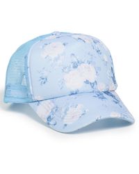LoveShackFancy - Joni Trucker Hat - Lyst