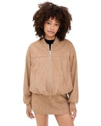 Madison The Label - Deserae Faux Suede Jacket - Lyst