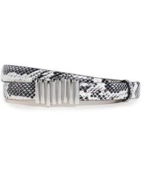 B-Low The Belt - Vesna Mini Python Belt - Lyst