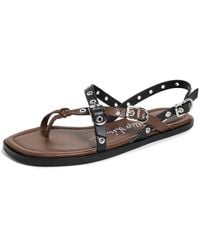 3.1 Phillip Lim - Multi-Strap Rivet Sandals - Lyst