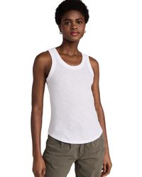 Madewell - Adewe Whiper Cotton Coopneck Tank Top X - Lyst