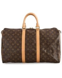 What Goes Around Comes Around - Louis Vuitton Monogram Ab Keepall 45 Duffle - Lyst