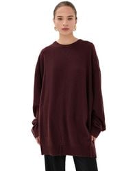 frenken - Round Cash-Wool Sweater - Lyst