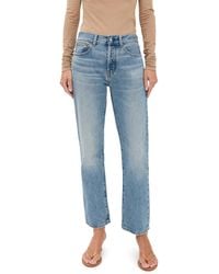 Madewell - Petite Longline Straight Jeans - Lyst