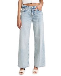 Reformation - Cary Low Rise Slouchy Wide Leg Jeans - Lyst