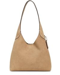 COACH - Suede Brooklyn Shoulder Bag 28 - Lyst