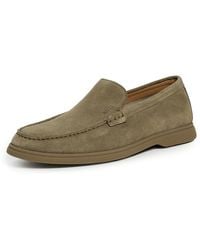 BOSS - Sienne Suede Loafers - Lyst