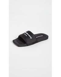 Alexander Wang Aw Pool Slides in Bright Red (Red) | Lyst Alexander Wang Aw Pool Slides in Bright Red (Red) | Lyst
