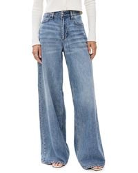 Rag & Bone - Featherweight Sofie High Rise Wide Jeans - Lyst