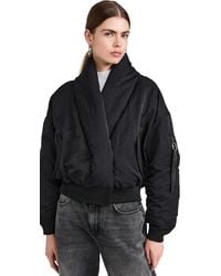 Alpha Industries - Shawl Collar Flight Jacket - Lyst