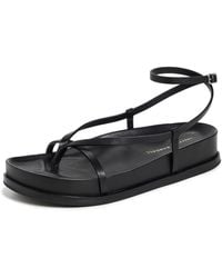 Loeffler Randall - Ankle Wrap Footbed Sandals - Lyst