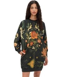 r13 grunge sweatshirt dress R13 Grunge Sweatshirt Dress