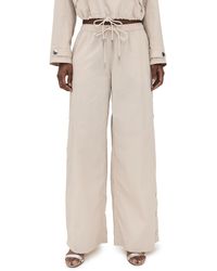 L'Agence - Valkyrie Snap Pants - Lyst