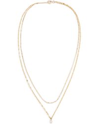 Lana Jewelry - 14k Solo Double Strand Necklace - Lyst