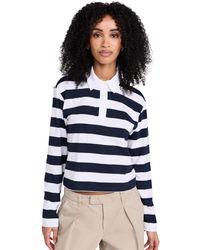 ATM - At Anthony Thoas Elillo Classic Jersey Rugby Stripe Long Sleeve Top - Lyst