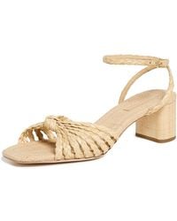Loeffler Randall - Riya Braided Mignon Knot Mid-Heel Sandals - Lyst