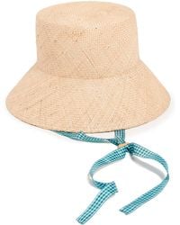 Freya - Puffin Sisal Bucket Hat - Lyst