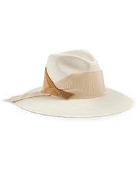Freya - Gardenia Straw Hat White - Bone/carame - Lyst