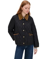 Barbour - Icons Cropped Liddesdale Quilted Jacket - Lyst