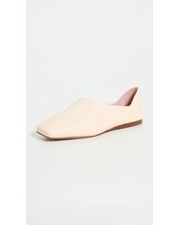 mansur gavriel square toe flats