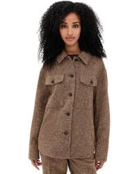 ALIGNE - Charlie Wool Mix Overshirt - Lyst