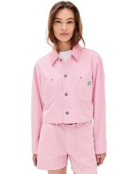 Denimist - Cropped Chore Jacket - Lyst