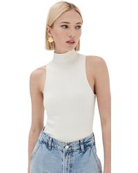 Reformation - Tallulah Ribbed Sweater Tank - Lyst