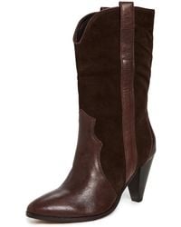 Free People - Feather Heel Boots - Lyst