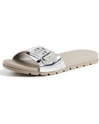 Tory Burch - Buckle Slides - Lyst