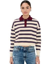 Le Bos - Zadie Cropped Polo - Lyst