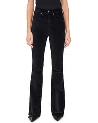 Veronica Beard - Beverly Velvet Skinny Flare Jeans - Lyst