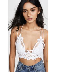 Free People Adella Bralette - White