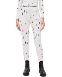 Perfect Moment - Printed Base Layer Leggings - Lyst