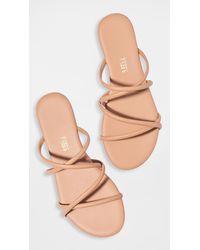 tkees leather slides