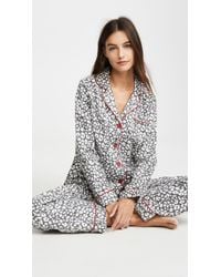 Pj Salvage Fit Flannel Pj Set - Gray