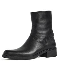 COACH - Sculpted C Pointed Toe Booties - Lyst