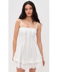 【PEACHY DEN】Romy Mini Dress ブラック Peachy Den Romy Mini Dress in Black | Lyst