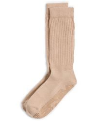 Stems - Scrunch Grip Crew Socks - Lyst
