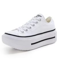 Converse - Chuck Taylor All Star Lift Double Stack Lace-Up Boots/ 1 7 - Lyst