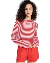 La Ligne - Fine Stripe Mini Marina Sweater - Lyst