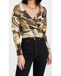 ladies versace blouse