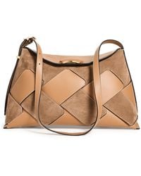 3.1 Phillip Lim - Id Soft Shoulder Bag With Woven Combo - Lyst