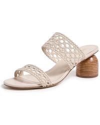 Larroude - Dew Drop Macrame Sandals - Lyst