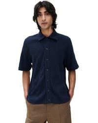 Universal Works - Button Through Polo - Lyst