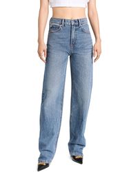 Alexander Wang - Ez Relaxed Straight 5 Pocket Jeans - Lyst