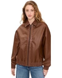 Lioness - Kenny Woven Bomber Jacket - Lyst