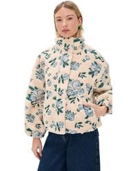 The Tiny Big Sister - Roses Sherpa Jacket - Lyst