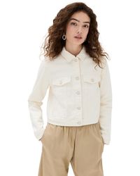GOOD AMERICAN - Good Aerican Coitted To Fit Jacket Coud White001 - Lyst