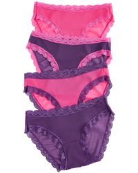 Stripe & Stare - Mesh Original Knickers Four Pack - Lyst
